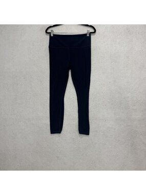 Athleta Leggings Womens Small Blue Mid Rise Ankle Yoga Pants Stretch Athletic